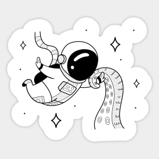 Space Fight Sticker